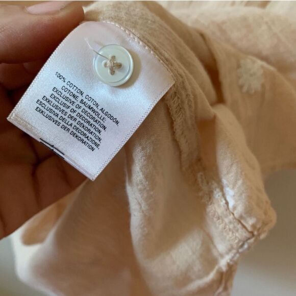 Anthropologie Mermaid Label Cream Shoreward Beach Dress - Picture 10 of 10